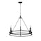 Z-Lite Dennison 6 Light Chandelier, Matte Black 4005-6MB - alternate 4